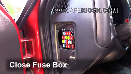 Chevrolet S10 Fuse Box - Wiring Diagram